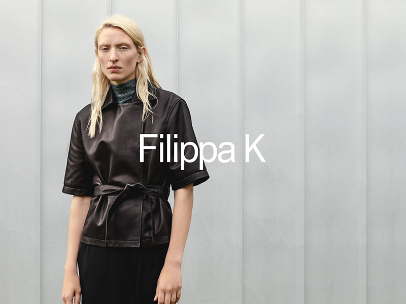 Maggie Maurer in Fillipa K AW19 Campaign