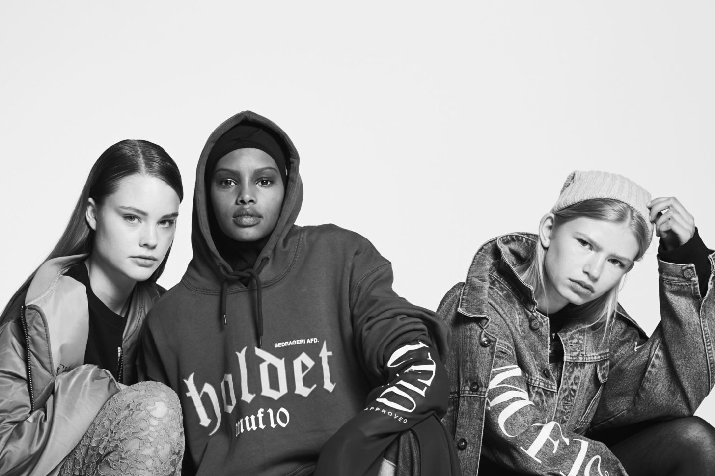 Ellen Teferi & Amina Adan for Muf10